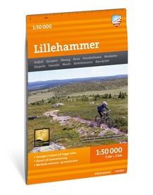 Wandelkaart Turkart Lillehammer | Calazo