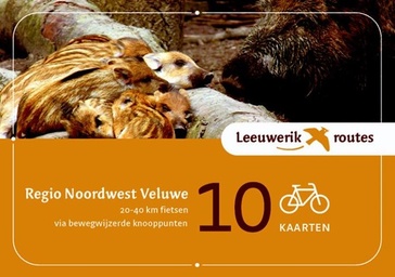 Fietsgids Leeuwerikroutes Fietskaartenset Noordwest Veluwe | Buijten & Schipperheijn