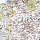 Wandkaart Engeland en Wales, 76 x 92 cm | National Geographic Wandkaart Engeland en Wales, 76 x 92 cm | National Geographic