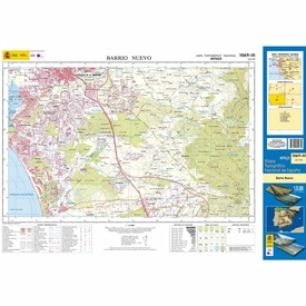 Topografische kaart 1069-III Barrio Nuevo | CNIG - Instituto Geográfico Nacional1