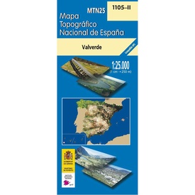 Topografische kaart 1105-II Valverde (El Hierro) | CNIG - Instituto Geográfico Nacional