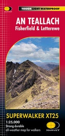 Wandelkaart An Teallach | Harvey Maps