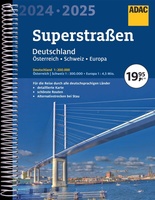 Superstraßen 2023/2024 Deutschland 1:200 000 | A4 | Ringband