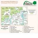 Topografische kaart - Wandelkaart 172 OS Explorer Map | Active Chiltern Hills East | Ordnance Survey Wandelkaart - Topografische kaart 172 OS Explorer Map Chiltern Hills East | Ordnance Survey