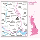 Wandelkaart - Topografische kaart 106 Landranger Market Weighton, Goole & Stamford Bridge | Ordnance Survey