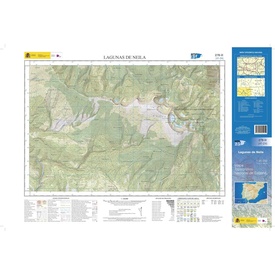 Topografische kaart 278-III Lagunas de Neila | CNIG - Instituto Geográfico Nacional1