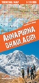 Wandelkaart Trekking map Annapurna Dhaulagiri | TerraQuest