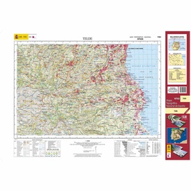 Topografische kaart 1104 MT50 Telde (Gran Canaria) | CNIG - Instituto Geográfico Nacional1