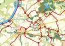 Wandelknooppuntenkaart Wandelnetwerk BE Meetjeslandse kreken | Toerisme Oost Vlaanderen