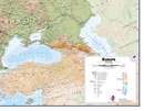 Wandkaart Europa Natuurkundig, 135 x 98 cm | Maps International