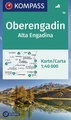 Wandelkaart 99 Oberengadin - Alta Engadina | Kompass