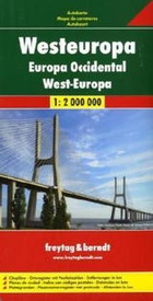 Wegenkaart - landkaart West Europa | Freytag & Berndt