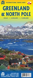 Wegenkaart - landkaart Groenland en Noordpool - Greenland & North Pole | ITMB