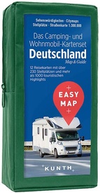 Camperkaart Das Camping- und Wohnmobil-Kartenset Deutschland - Duitsland | Kunth Verlag