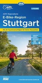 Fietskaart ADFC Regionalkarte Stuttgart | BVA BikeMedia