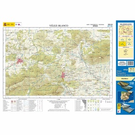 Topografische kaart 952-III Vélez-Blanco | CNIG - Instituto Geográfico Nacional1