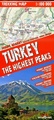 Wandelkaart Trekking map Turkije - Turkey, the highest peaks | TerraQuest