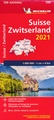 Wegenkaart - landkaart 729 Zwitserland 2021 | Michelin