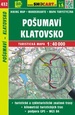 Wandelkaart 432 Pošumaví, Klatovsko | Shocart