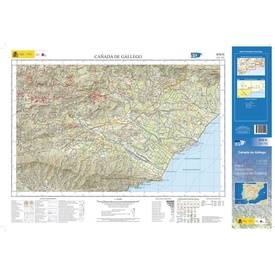 Topografische kaart 976-III Cañada del Gállego | CNIG - Instituto Geográfico Nacional1