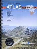 Traveller's Atlas Southern Africa - Zuidelijk Afrika | A3-Formaat | Ringband