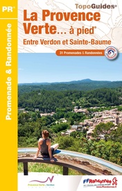 Wandelgids P834 La Provence Verte ... à pied | FFRP