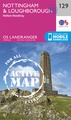 Wandelkaart - Topografische kaart 129 Landranger Active Nottingham / Loughborough | Ordnance Survey