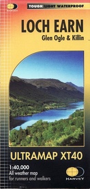 Wandelkaart Loch Earn | Harvey Maps