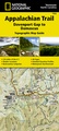 Wandelgids 1502 Topographic Map Guide Appalachian Trail – Davenport Gap to Damascus  | National Geographic