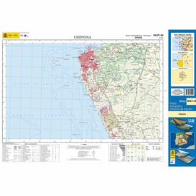 Topografische kaart 1047-III Chipiona | CNIG - Instituto Geográfico Nacional1