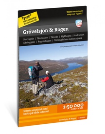 Wandelkaart Fjällkartor 1:50.000 Grövelsjön  - Rogen | Calazo