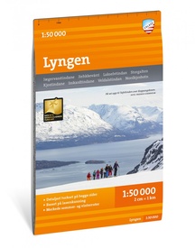 Wandelkaart Turkart Lyngen | Calazo