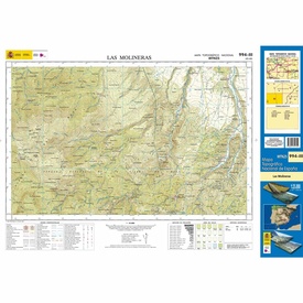 Topografische kaart 994-III Las Molineras | CNIG - Instituto Geográfico Nacional1