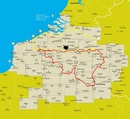 Fietskaart 03 Fietsroute-Netwerk  Groen Oost Vlaanderen | Sportoena