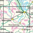 Topografische kaart - Wandelkaart 47 Discovery Galway, Offaly, Roscommon, Westmeath | Ordnance Survey Ireland