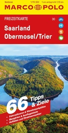 Wegenkaart - landkaart 30 Marco Polo Freizeitkarte Saarland, Obermosel, Trier | MairDumont