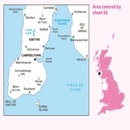 Wandelkaart - Topografische kaart 068 Landranger South Kintyre & Campbeltown | Ordnance Survey