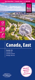 Wegenkaart - landkaart Canada oost - Kanada ost | Reise Know-How Verlag