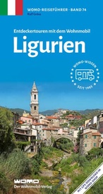 Campergids 74 Entdeckertouren mit dem Wohnmobil Ligurien | WOMO verlag