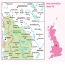 Wandelkaart - Topografische kaart 110 Landranger Sheffield & Huddersfield, Glossop & Holmfirth | Ordnance Survey