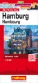 Stadsplattegrond 3 in 1 city map Hamburg | Hallwag