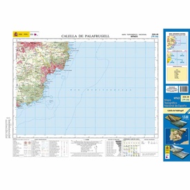 Topografische kaart 335-III Calella de Palafrugell | CNIG - Instituto Geográfico Nacional1