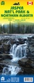 Wegenkaart - landkaart Jasper National Park & Northern Alberta | ITMB