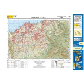 Topografische kaart 1092-I Puerto de la Cruz (Tenerife) | CNIG - Instituto Geográfico Nacional1