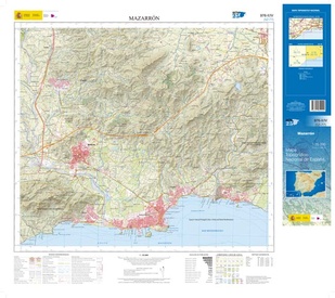 Topografische kaart 976-II/IV Mazarrón | CNIG - Instituto Geográfico Nacional1