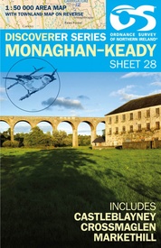 Wandelkaart 28 Discoverer Monaghan - Keady | Ordnance Survey Northern Ireland