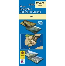 Topografische kaart 1014-IV Vera | CNIG - Instituto Geográfico Nacional