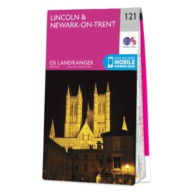 Wandelkaart - Topografische kaart 121 Landranger Lincoln & Newark-on-Trent | Ordnance Survey