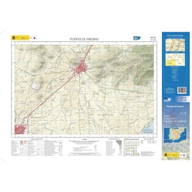 Topografische kaart 737-III Fuente del Fresno | CNIG - Instituto Geográfico Nacional1