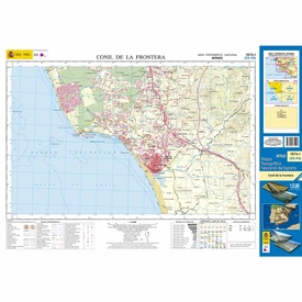 Topografische kaart 1073-I Conil de la Frontera | CNIG - Instituto Geográfico Nacional1